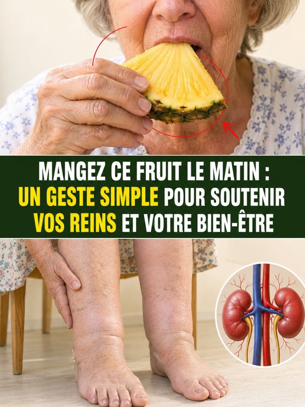 Boostez vos reins naturellement : Pourquoi l'ananas est votre meilleur allié détox !
