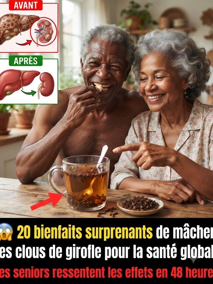 Mâcher des clous de girofle : L'astuce naturelle qui transforme radicalement votre bouche, votre foie et votre glycémie