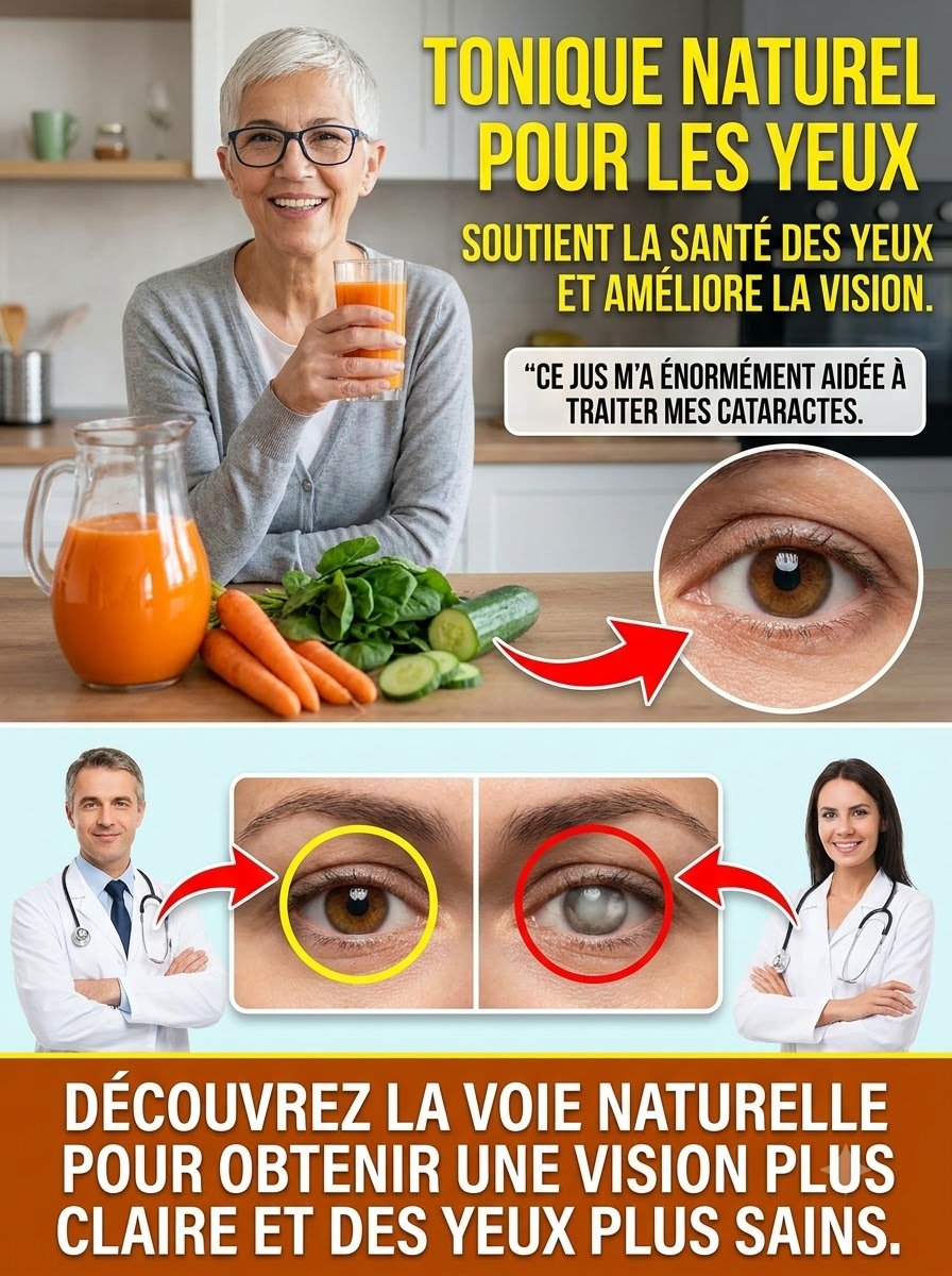 Le Secret Viral pour une Vision Nette à Tout Âge : Une Simple Cuillère Par Jour Peut Tout Changer ! 👁️🥕✨