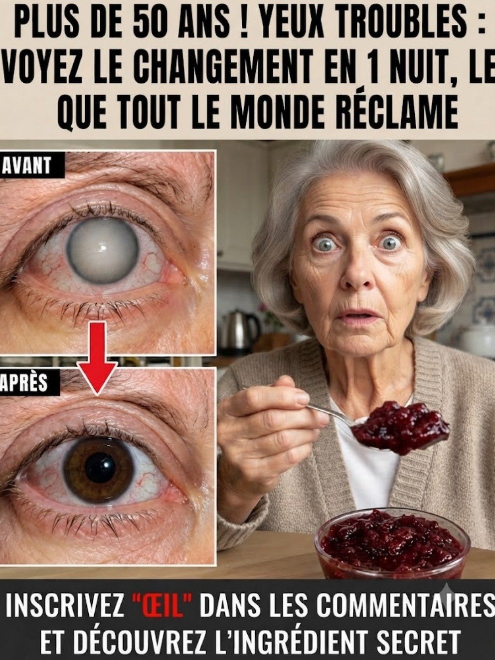 Révélation : Cet Ingrédient Quotidien Oublié Sauve Votre Vue Après 60 Ans (Surtout Si Vous Le Mangez le Soir !)