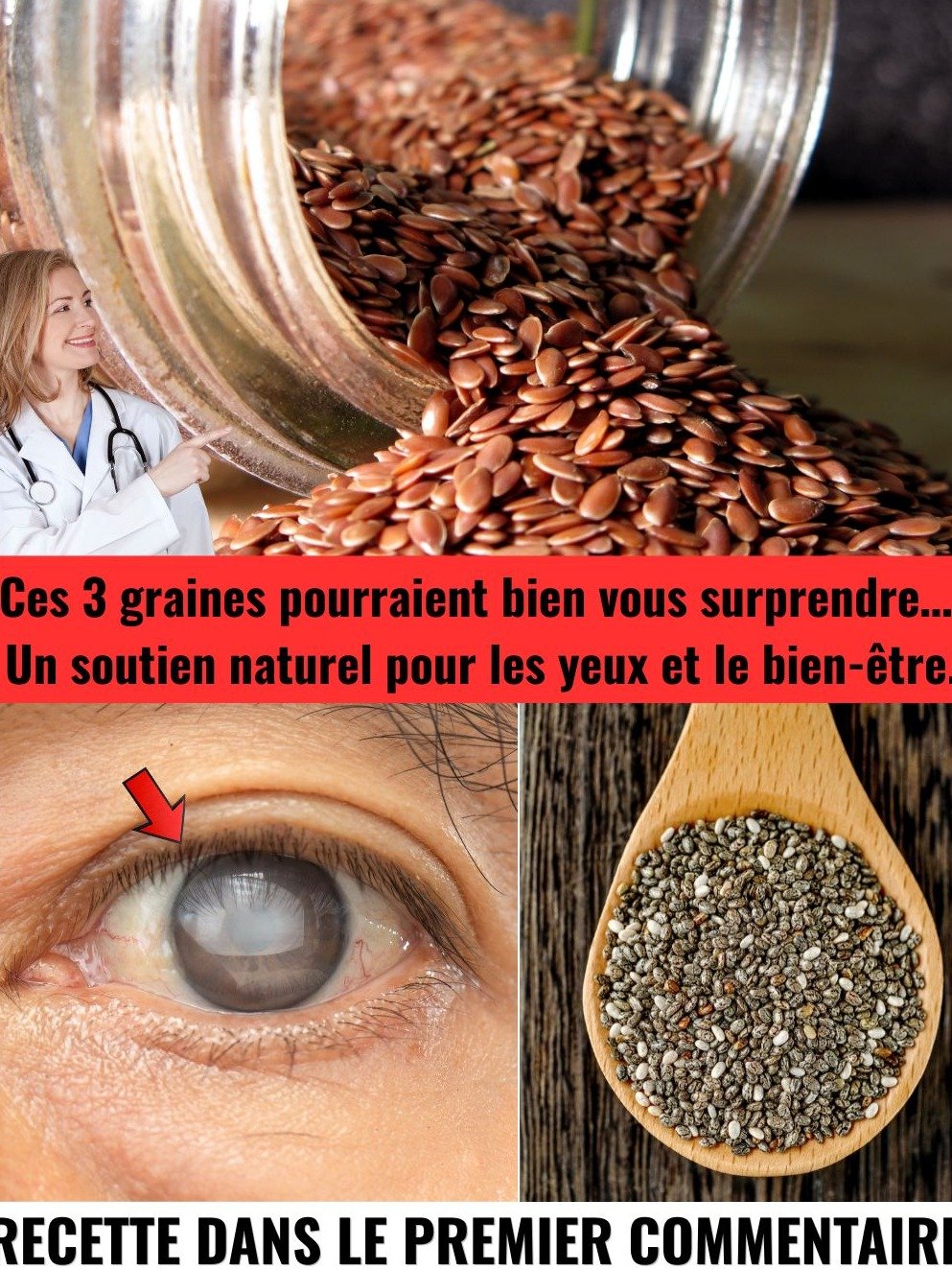 Vision après 60 ans : 3 graines oubliées pour protéger votre rétine naturellement