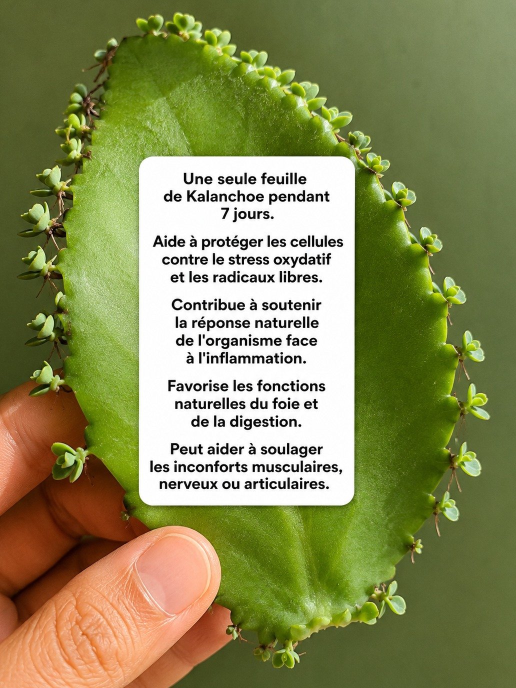 Le Secret Vert aux 15 Pouvoirs Cachés : Pourquoi le Kalanchoé Va Révolutionner Votre Santé (Avant Qu'il Ne Soit Trop Tard) !