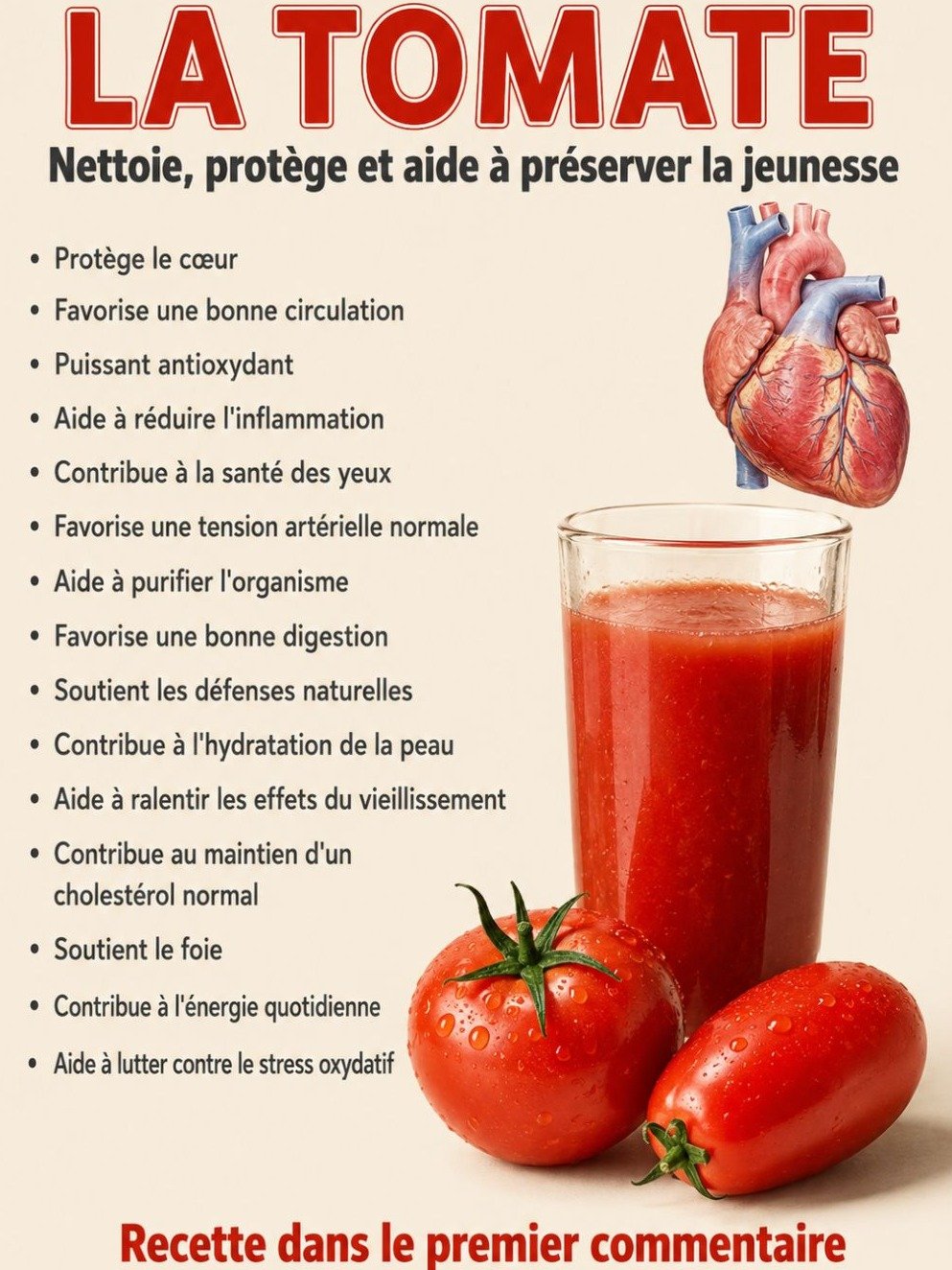 Ne Mangez Plus Jamais une Tomate sans Savoir ÇA : Le Secret Viral pour un Cœur Protégé et une Vitalité Incroyable !