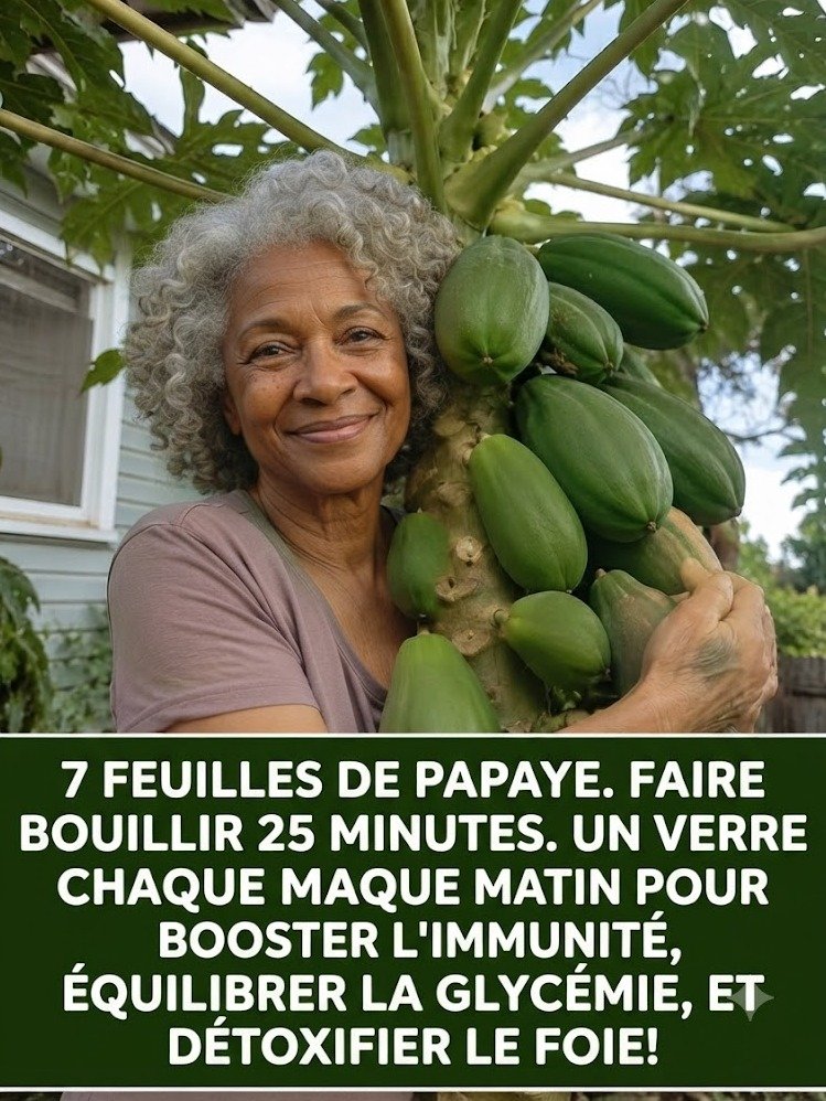 Le secret oublié des 7 feuilles de papaye : La méthode naturelle pour réinitialiser votre foie et stabiliser votre glycémie