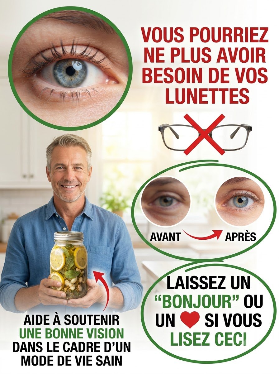Le Secret Maison Révélé : 3 Ingrédients Simples Pour Une Vision Nette et Sans Fatigue Qui Va Changer Votre Quotidien !
