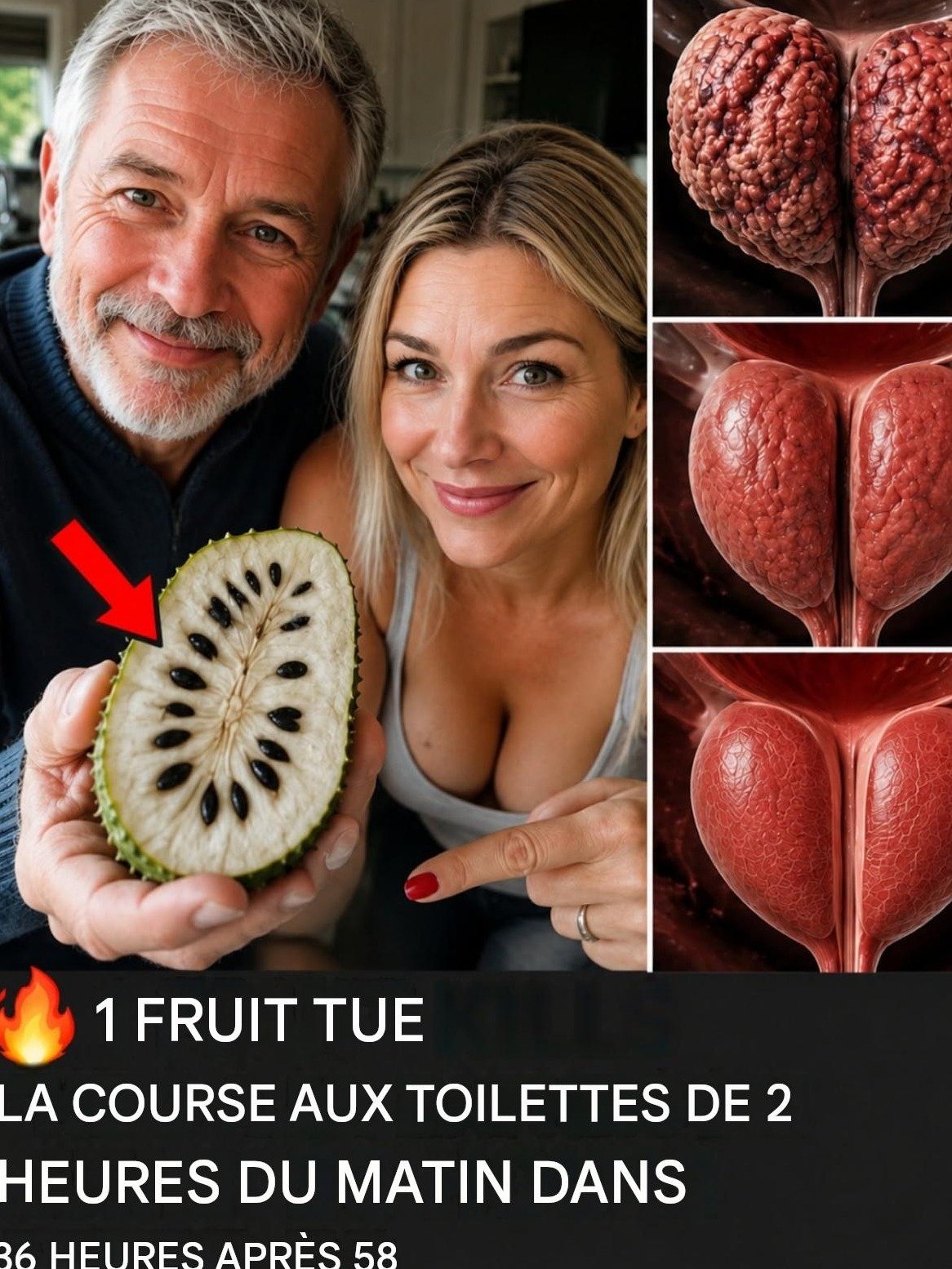 La Révélation Choc : Ce SEUL Fruit Peut Dégonfler Votre Prostate et Changer Vos Nuits !