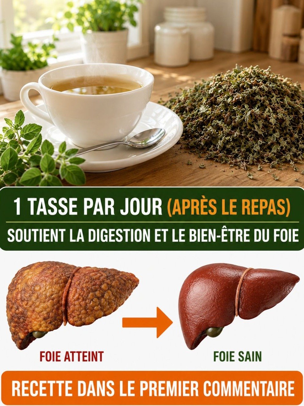 Le Secret Millénaire pour un Foie Robuste : Une Simple Tasse d'Origan Sauvage Peut Tout Changer !