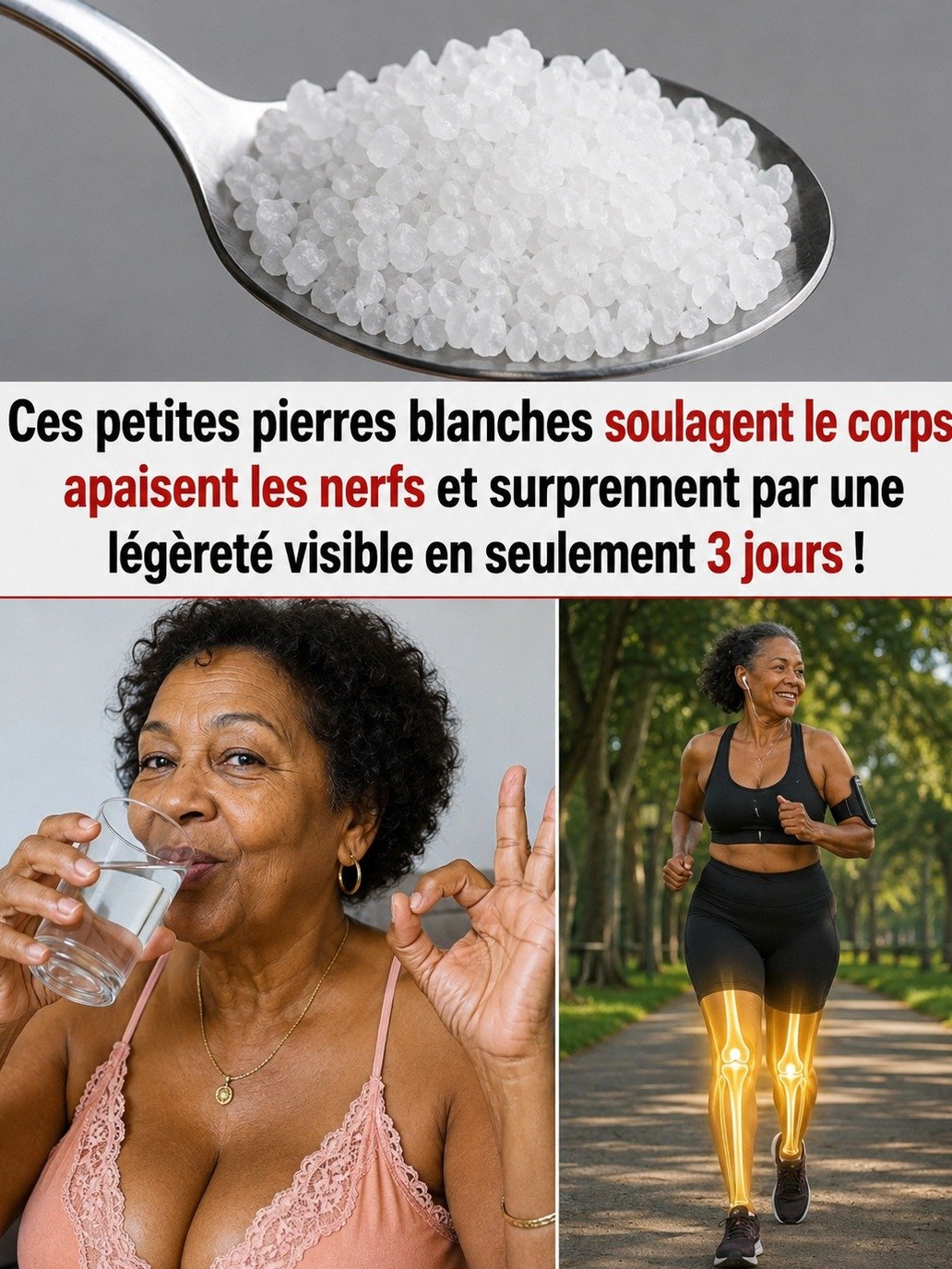 Le secret minéral oublié : pourquoi ces petits cristaux blancs transforment votre corps de l'intérieur