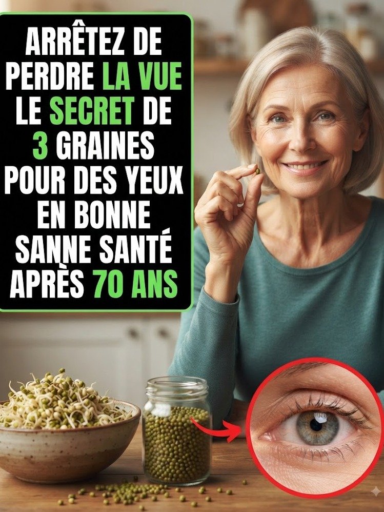 Vision floue ? Mangez cette graine quotidienne pour protéger naturellement votre rétine