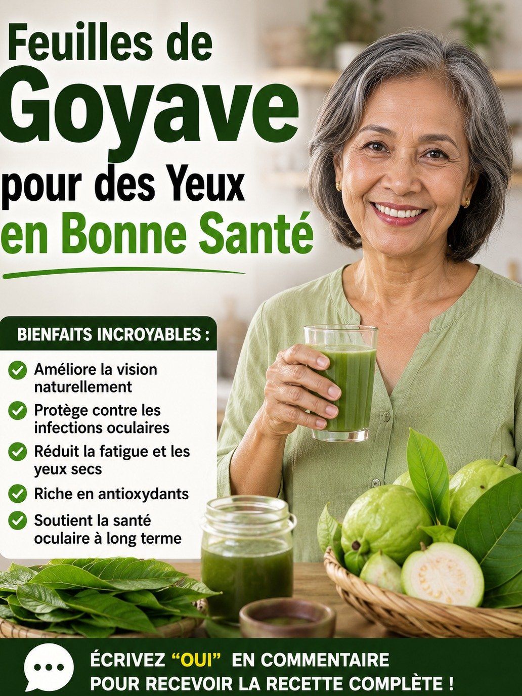 Le Secret Oublié pour des Yeux Éclatants : 5 Façons dont les Feuilles de Goyavier Peuvent Révolutionner Votre Confort Visuel (Ne Manquez Pas la Recette Apaisante !)