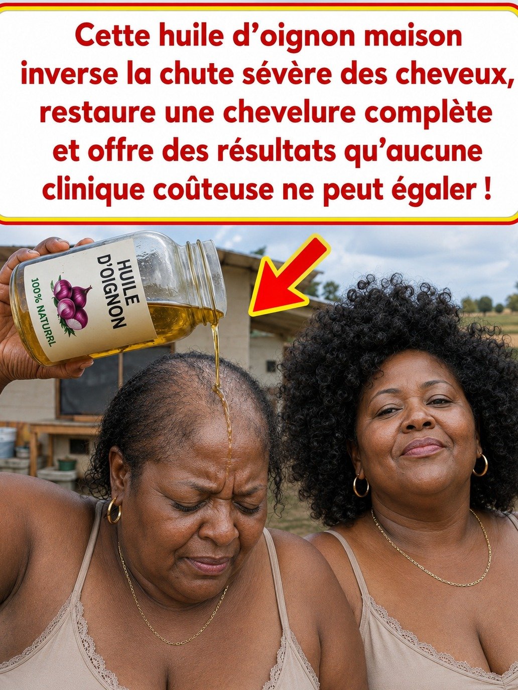 Oignon Rouge : Le Secret Ancien Qui Réveille Vos Follicules Endormis (Réaction Immédiate !)