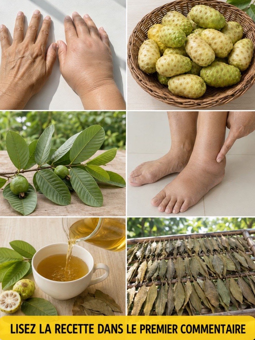 Jambes lourdes et pieds gonflés : la recette naturelle oubliée qui fait du bien