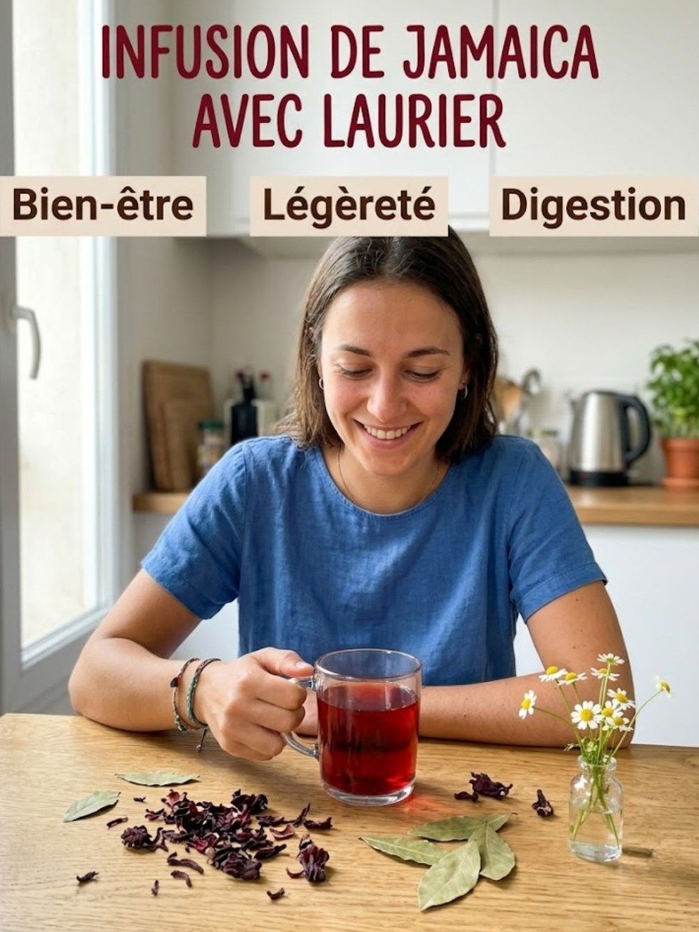 Le Secret Ancestral de Grand-Mère : Cette Tisane Hibiscus & Laurier va Révolutionner Votre Digestion et Votre Énergie en 21 Jours !