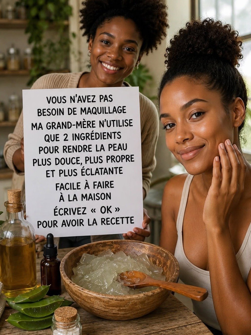 Ne Manquez Pas Le Secret de Grand-Mère : 2 Ingrédients Simples Pour Une Peau Éclatante (Et Vous Les Avez Sûrement Déjà !)