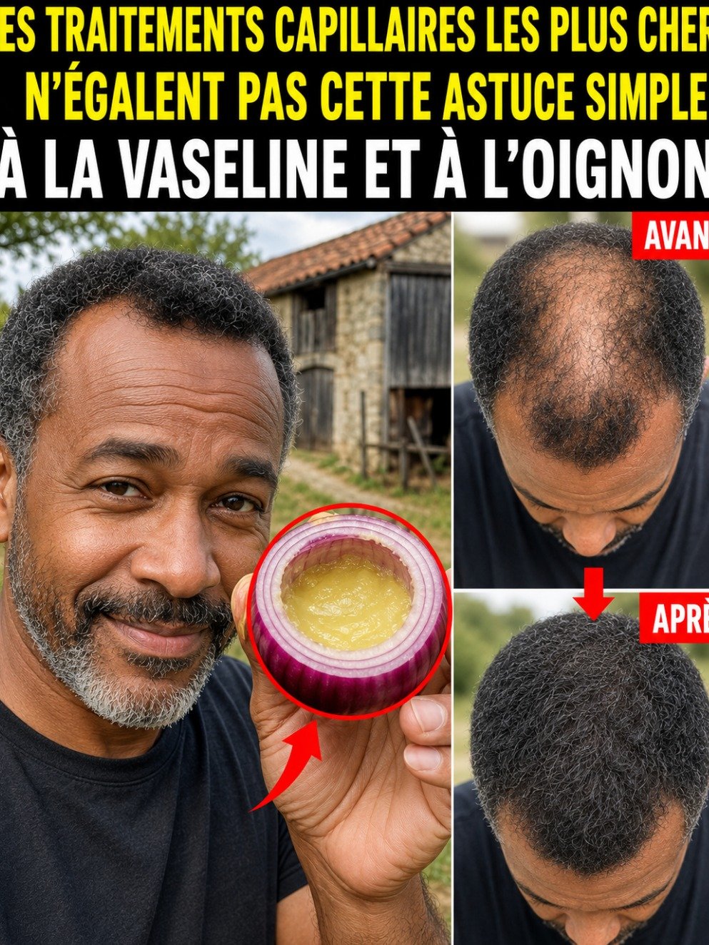 Chute de cheveux : Le duo inattendu « oignon et vaseline » peut-il réellement sauver votre chevelure ?