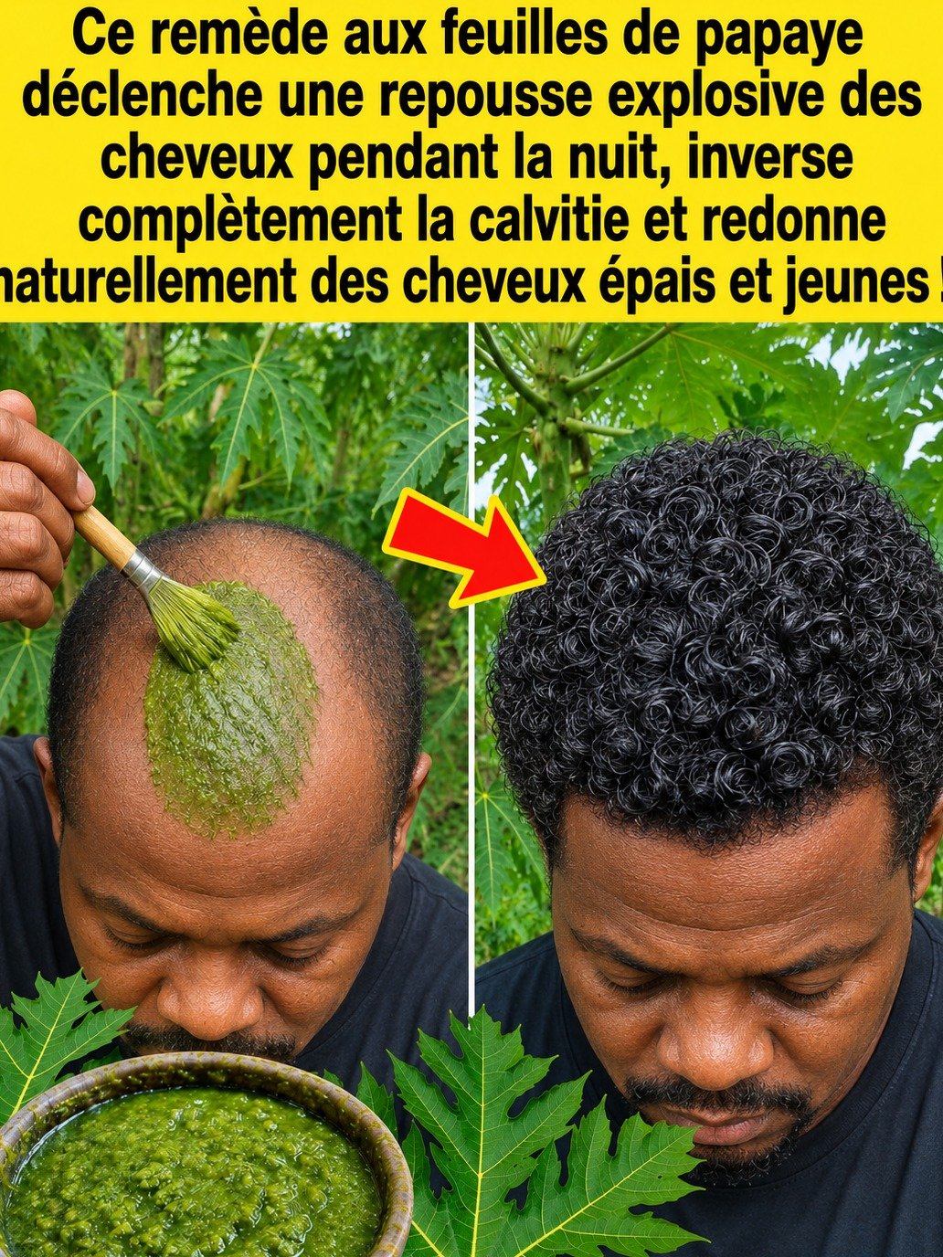 Vous perdez vos cheveux ? Ce « balai végétal » oublié nettoie le cuir chevelu et réveille les cheveux en 1 usage !