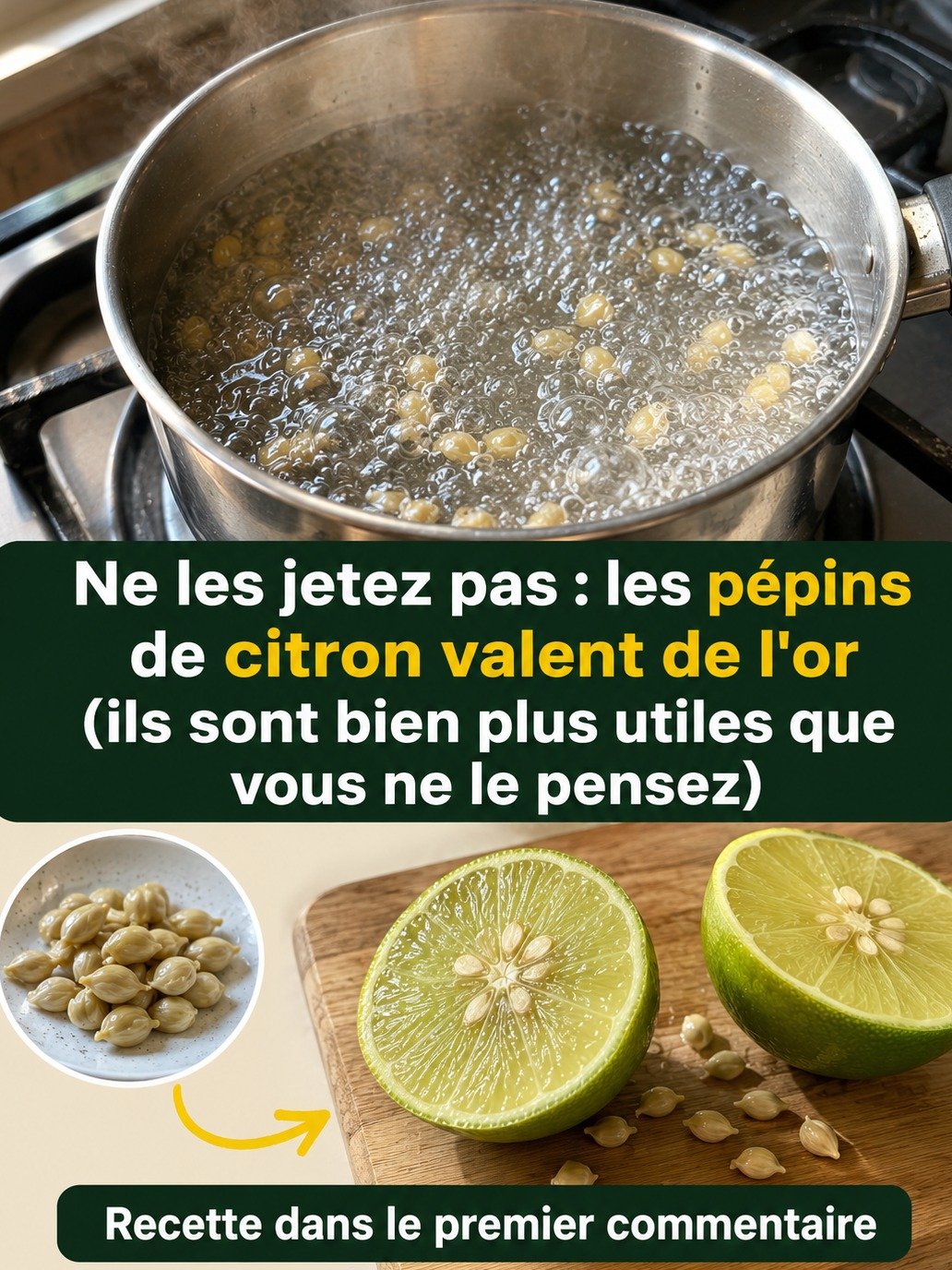 Ne Jetez PLUS Jamais Vos Pépins de Citron ! Découvrez Leurs 7 Secrets Étonnants Pour Une Santé de Fer.