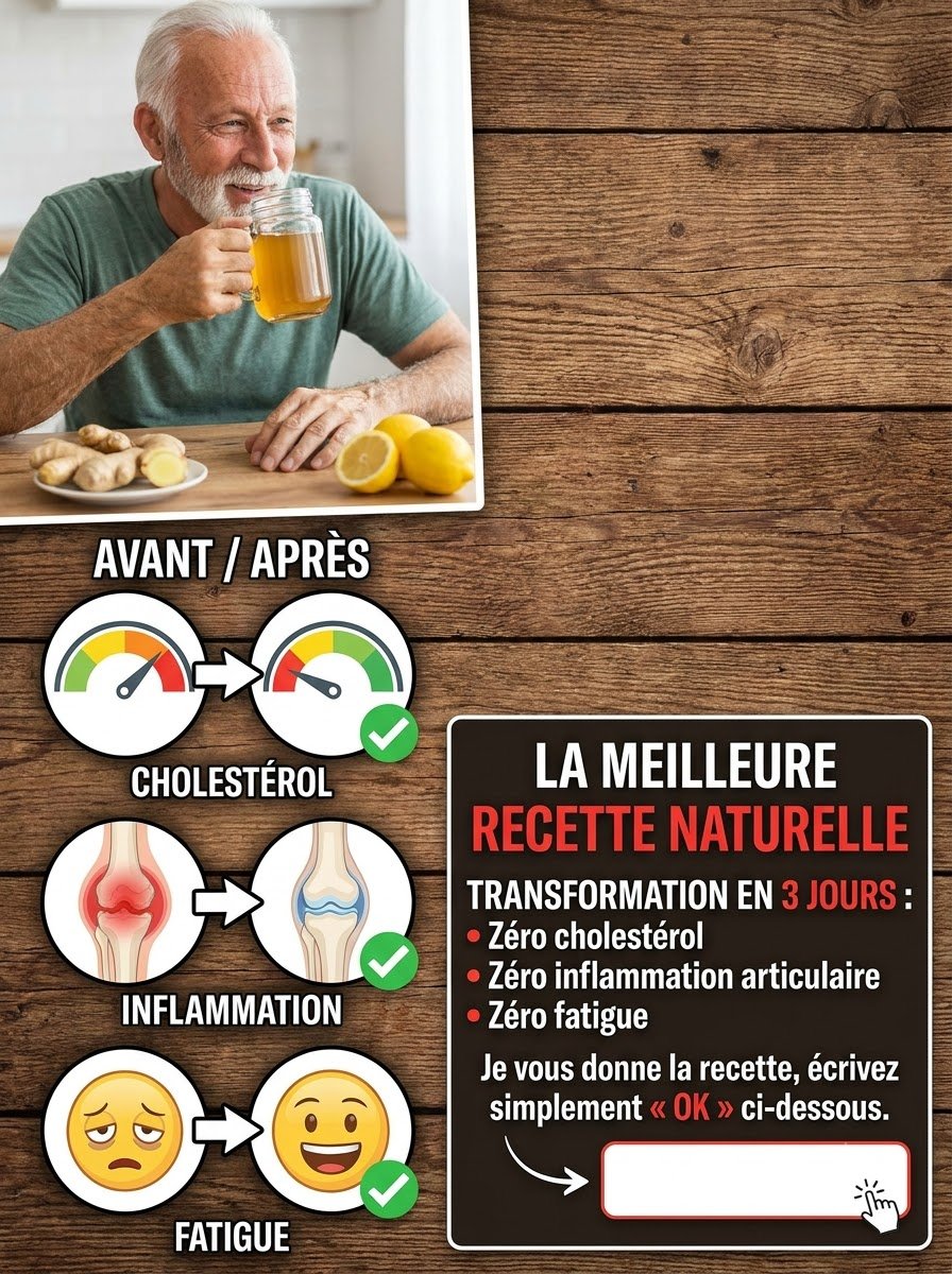 Révélation Choc sur le Gingembre : Peut-il Vraiment Éliminer Cholestérol et Arthrite en 3 Jours ? La Vérité Vous Surprendra !