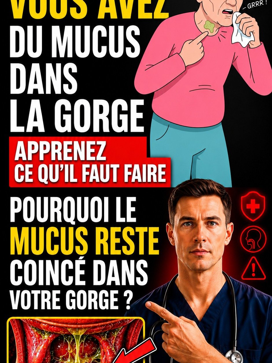 Le Secret Révélé : Pourquoi votre gorge est TOUJOURS pleine de mucus (et comment vous en libérer ENFIN) !
