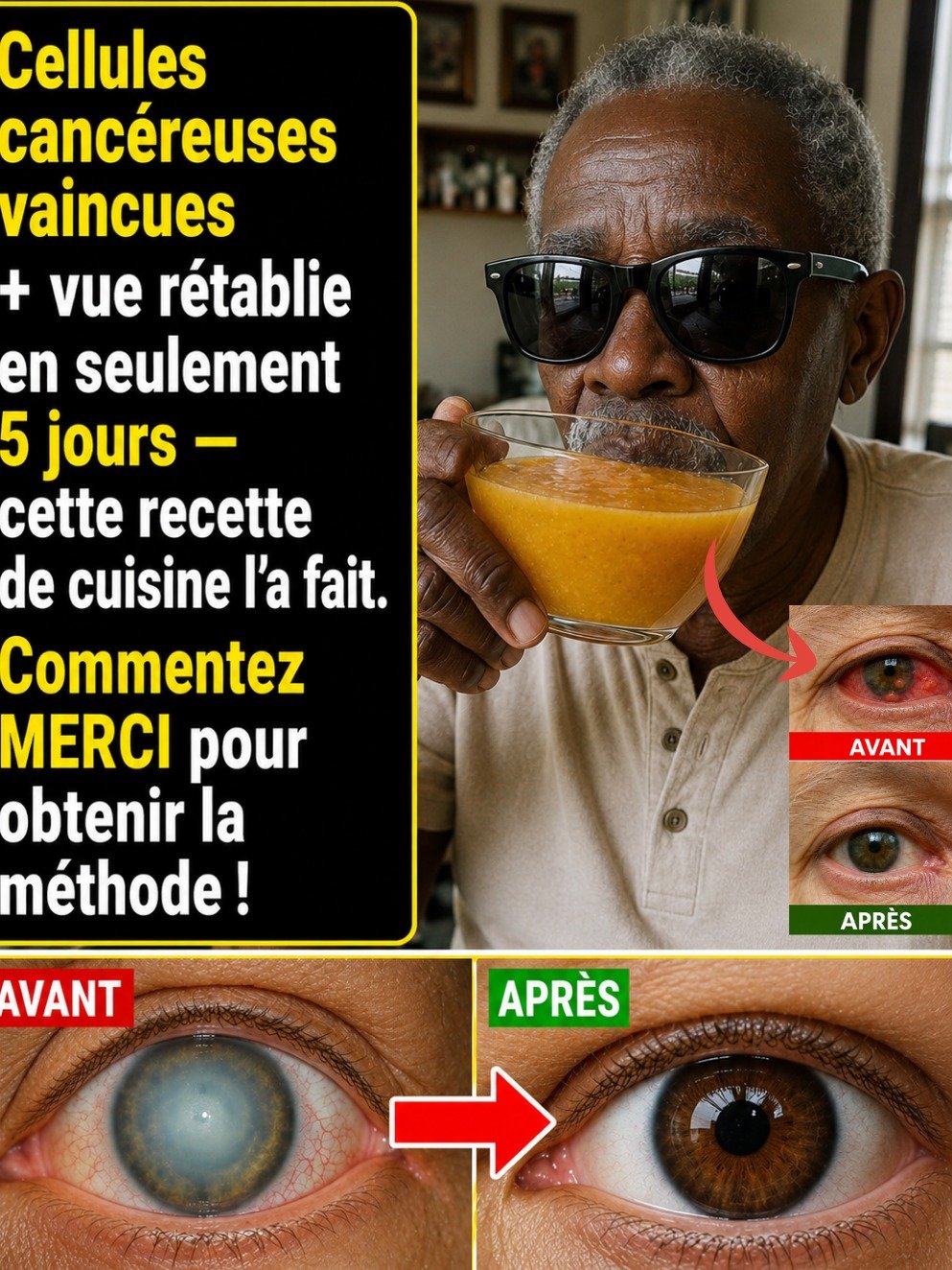 Cancer & Vision Floue : La Vérité Brutale Sur Cette Préparation Maison Qui Fait Le Tour D'Internet