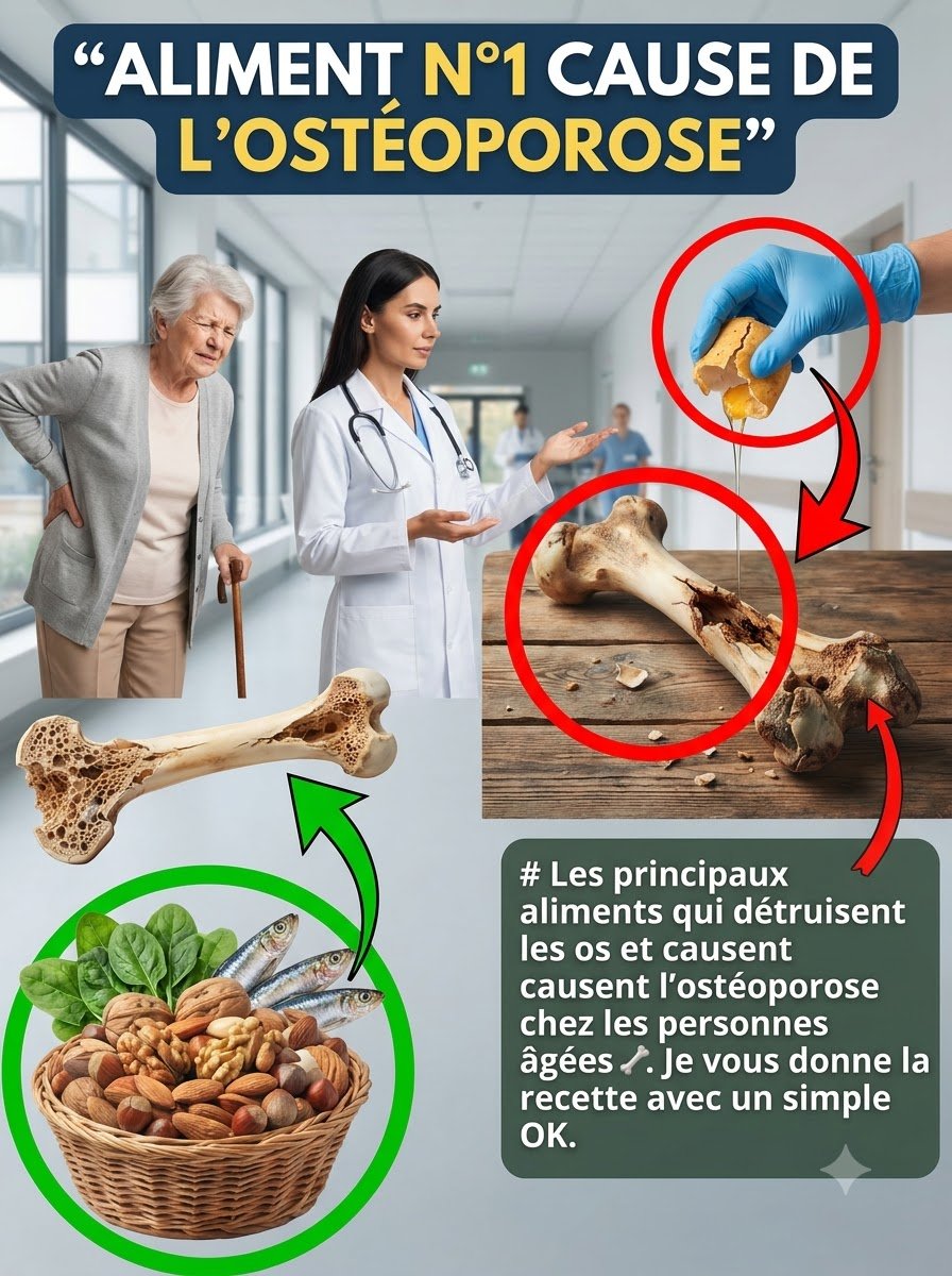 Le Secret DÉVOILÉ : 7 Aliments PUISSANTS Pour Blindez Vos Os Contre l'Ostéoporose (Ne Ratez Pas Le #3 !) 🦴