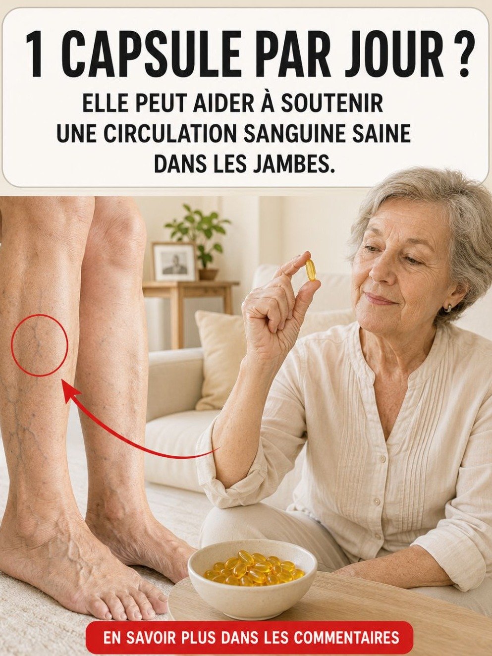 Jambes lourdes après 60 ans : La vérité sur les vitamines pour votre circulation (ne vous faites plus avoir !)
