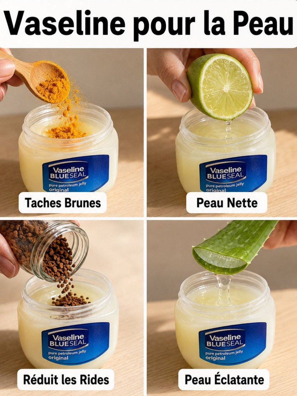Vaseline : 15 astuces beauté maison que vous regretterez de ne pas avoir connues plus tôt