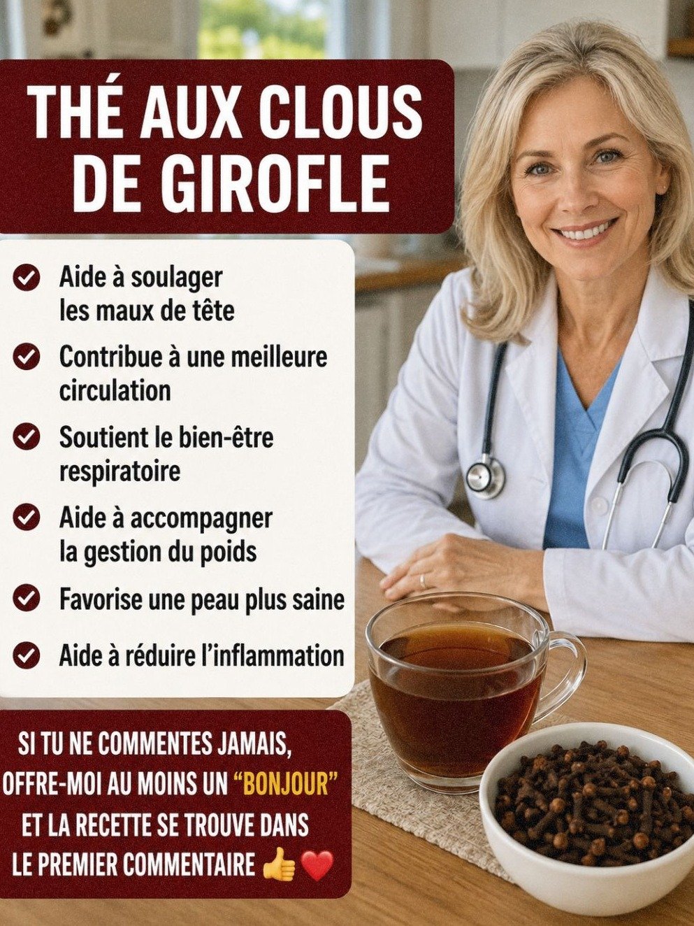 Vous buvez du thé ? Attendez de voir ce que font les CLOUS DE GIROFLE à votre corps ! (Le secret ancestral que les médecins ne vous disent pas)