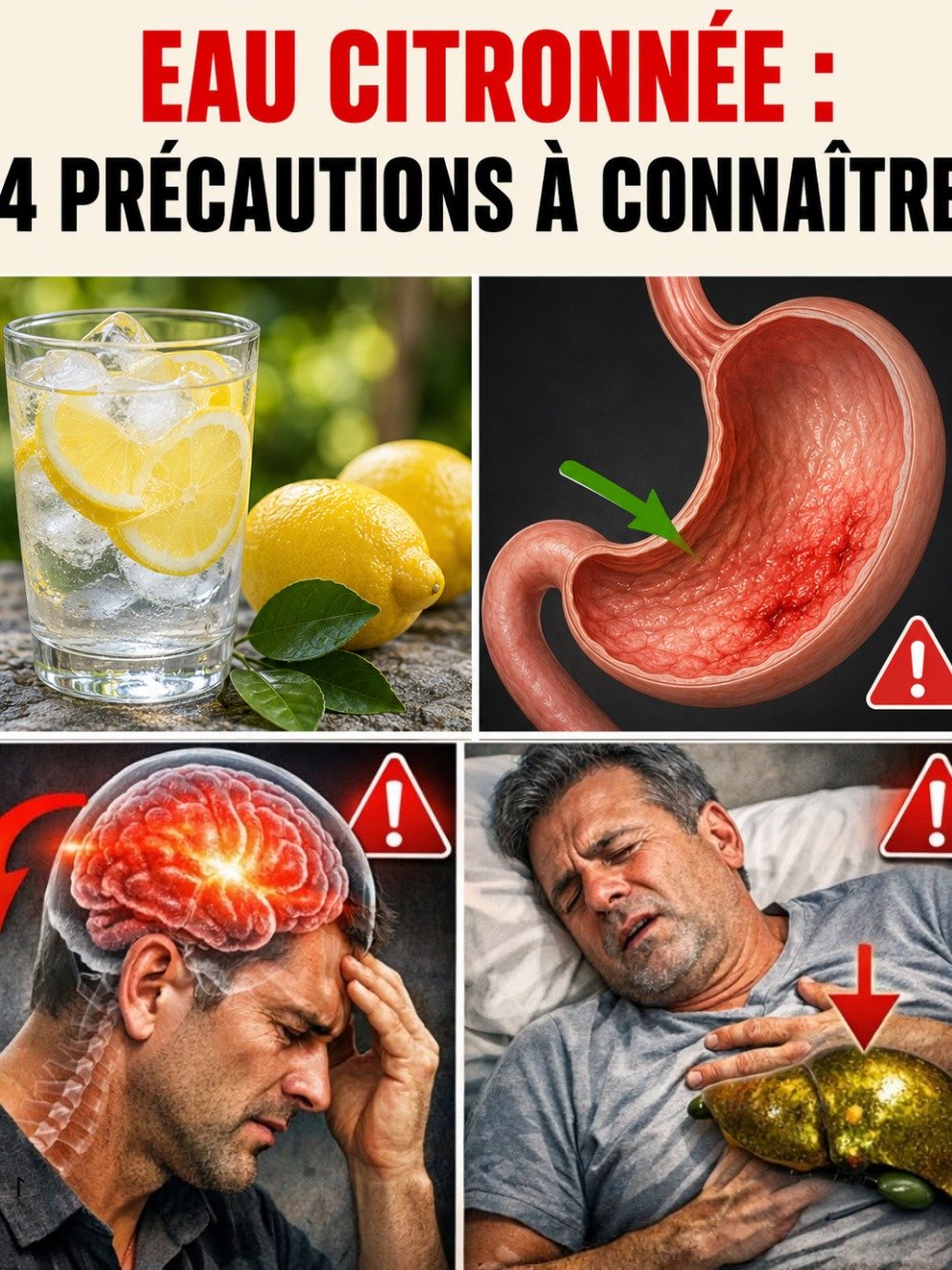 13 Erreurs Fatales qui Transforment votre Eau Citronnée en Poison Lent (Arrêtez Immédiatement !)