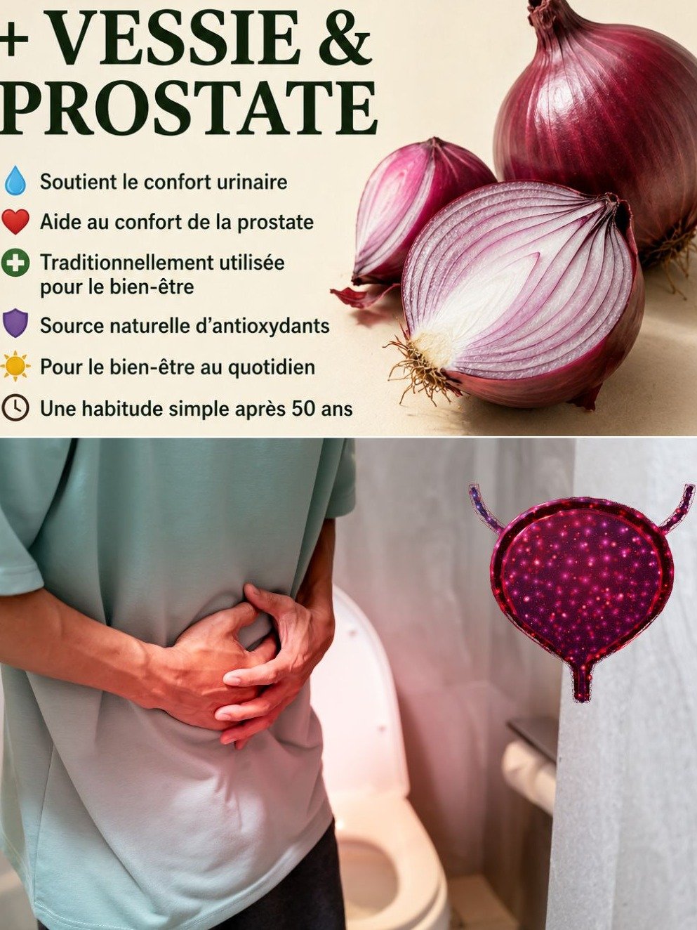 Ne jetez plus vos pelures d'oignon : 2 astuces ancestrales pour votre confort urinaire