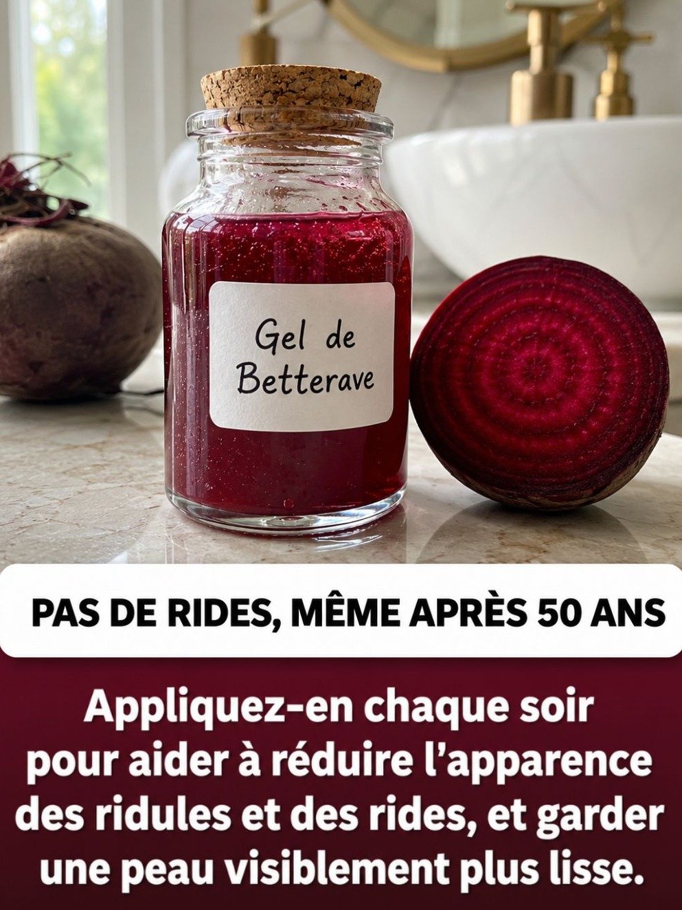 Le Secret Rose des Influenceuses : Ce Gel Visage à la Betterave Va Vous Donner un Teint Éclatant en 5 Minutes (Recette Facile) !