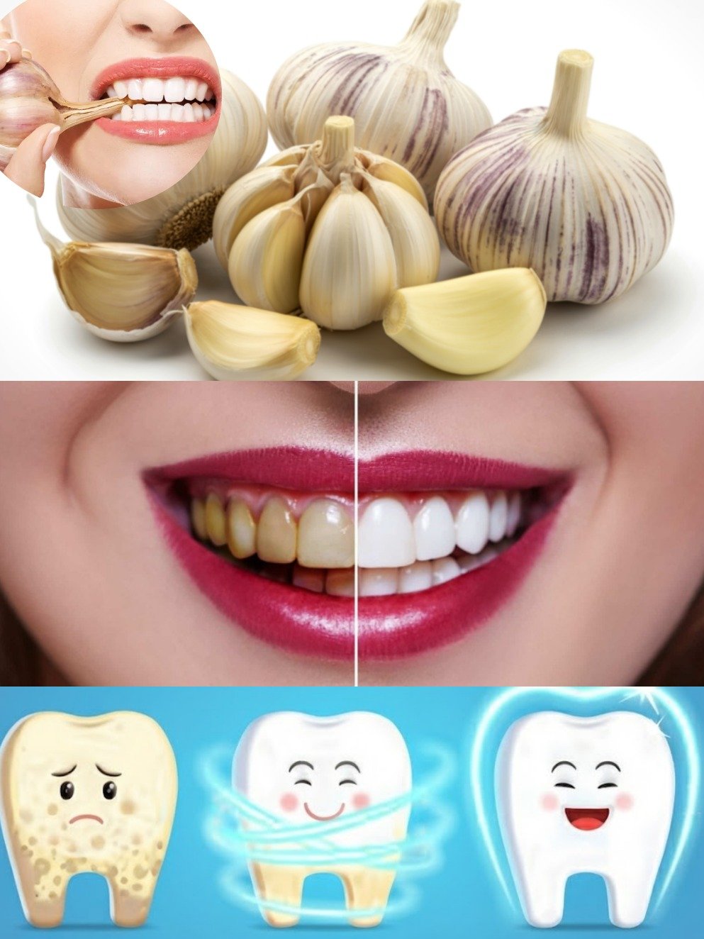 Le Secret Insoupçonné pour des Dents Éclatantes : 3 Astuces Simples avec l'Ail Que Votre Dentiste Ne Vous Dira Jamais !