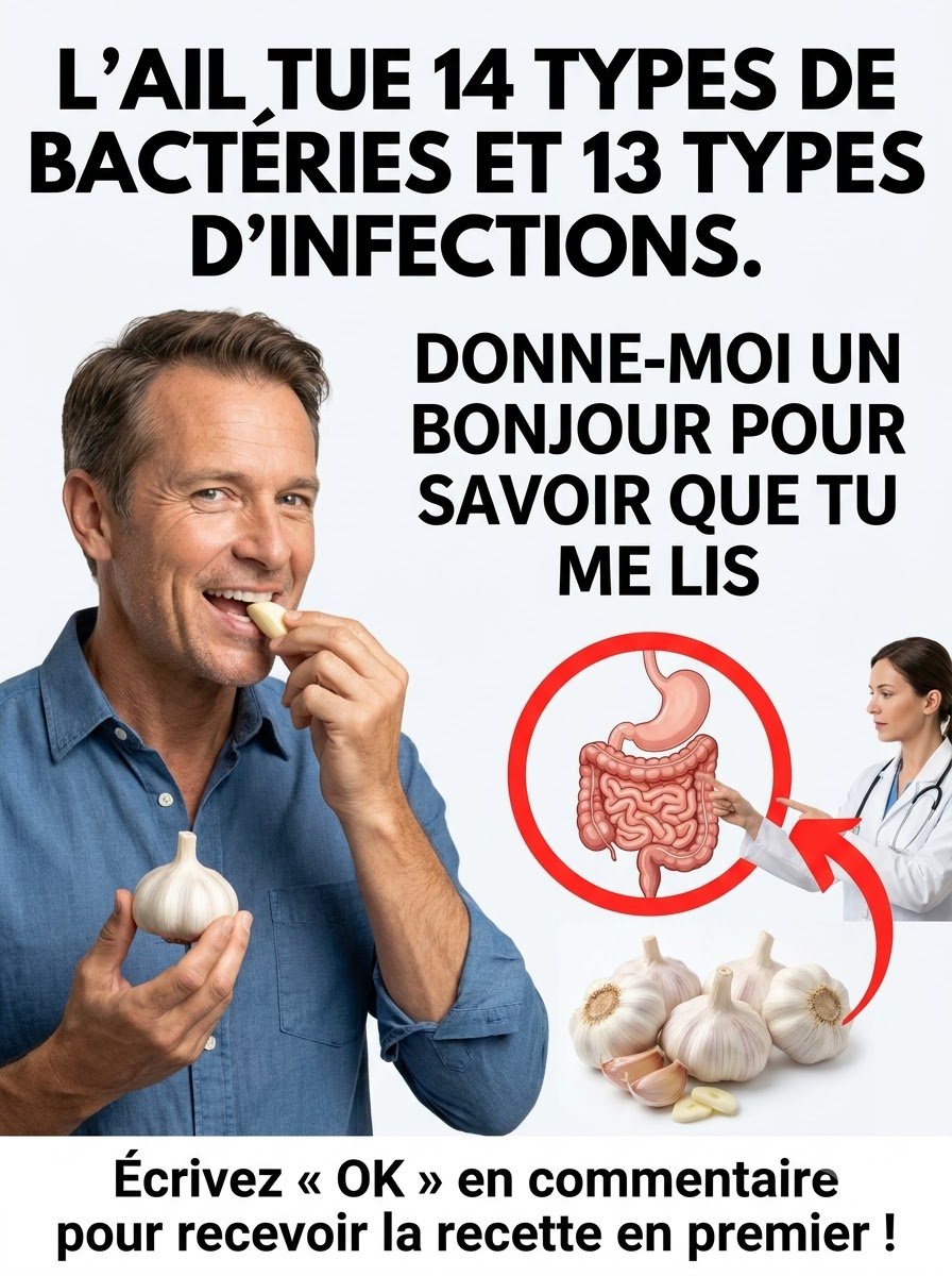 Le Pouvoir Caché de l'Ail : Il Élimine 14 Types de Bactéries (Même les Plus Résistantes !) – Le Remède Naturel Que Les Médecins Ne Vous Diront Jamais !