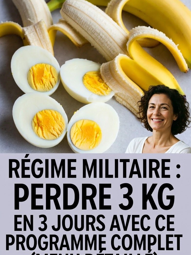 Le Régime Militaire : Perdez 3 kg en 3 Jours ? La Vérité Choc et le Menu Détaillé Que Personne Ne Vous Révèle !