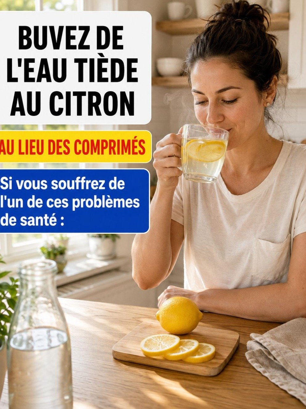 Le Rituel Matinal Simple Qui Va Révolutionner Votre Vie : 7 Raisons Choc de Boire de l'Eau Citronnée à Jeun DÈS AUJOURD'HUI !