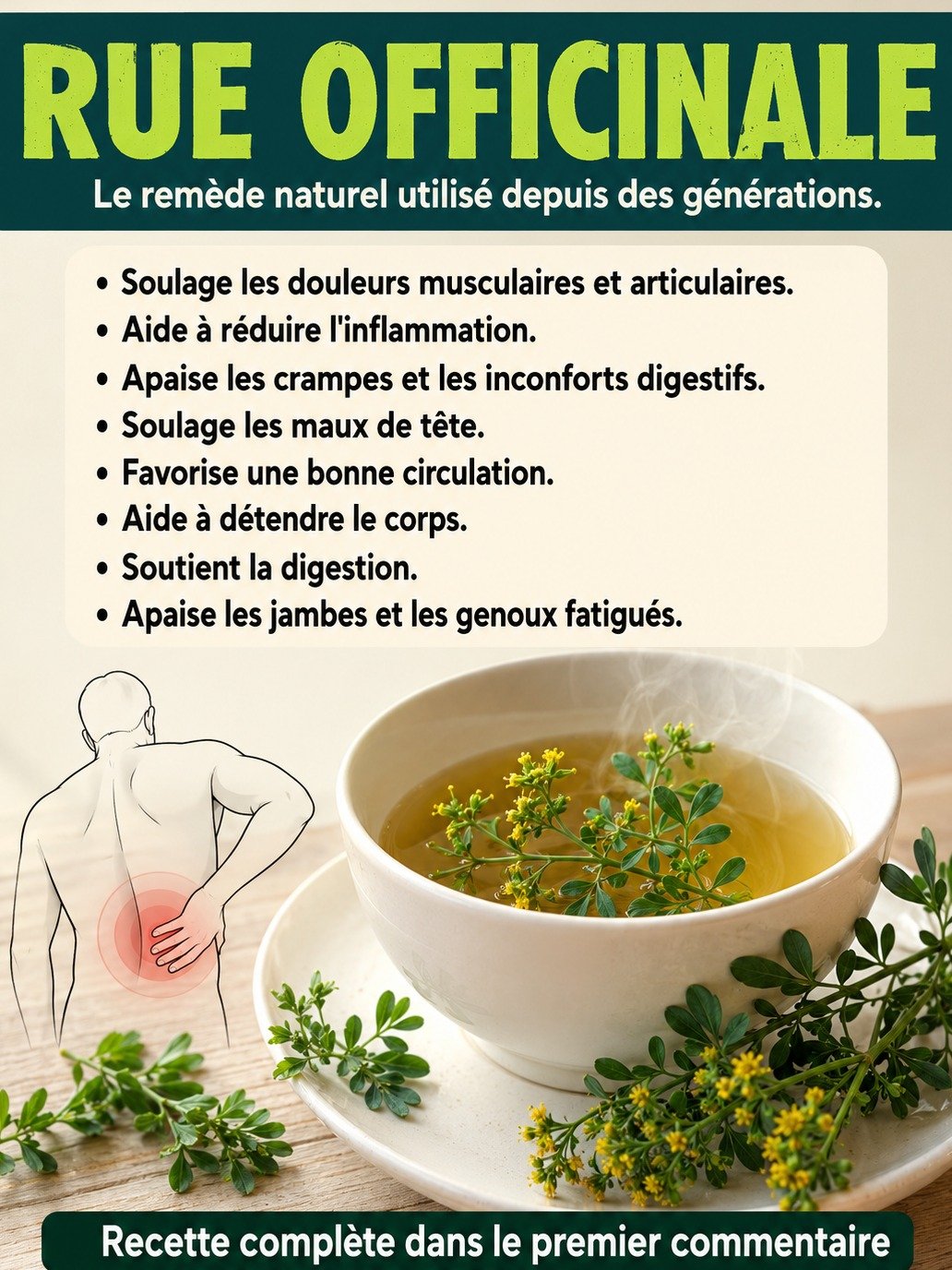 Le Secret Millénaire de la Rue Officinale : 4 Recettes Ancestrales pour Votre Bien-être (Attention, Risques Révélés !)