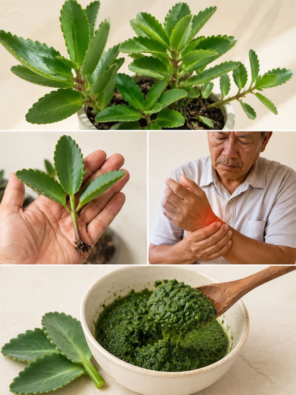 Kalanchoe Pinnata : Le secret naturel oublié pour apaiser vos poignets fatigués