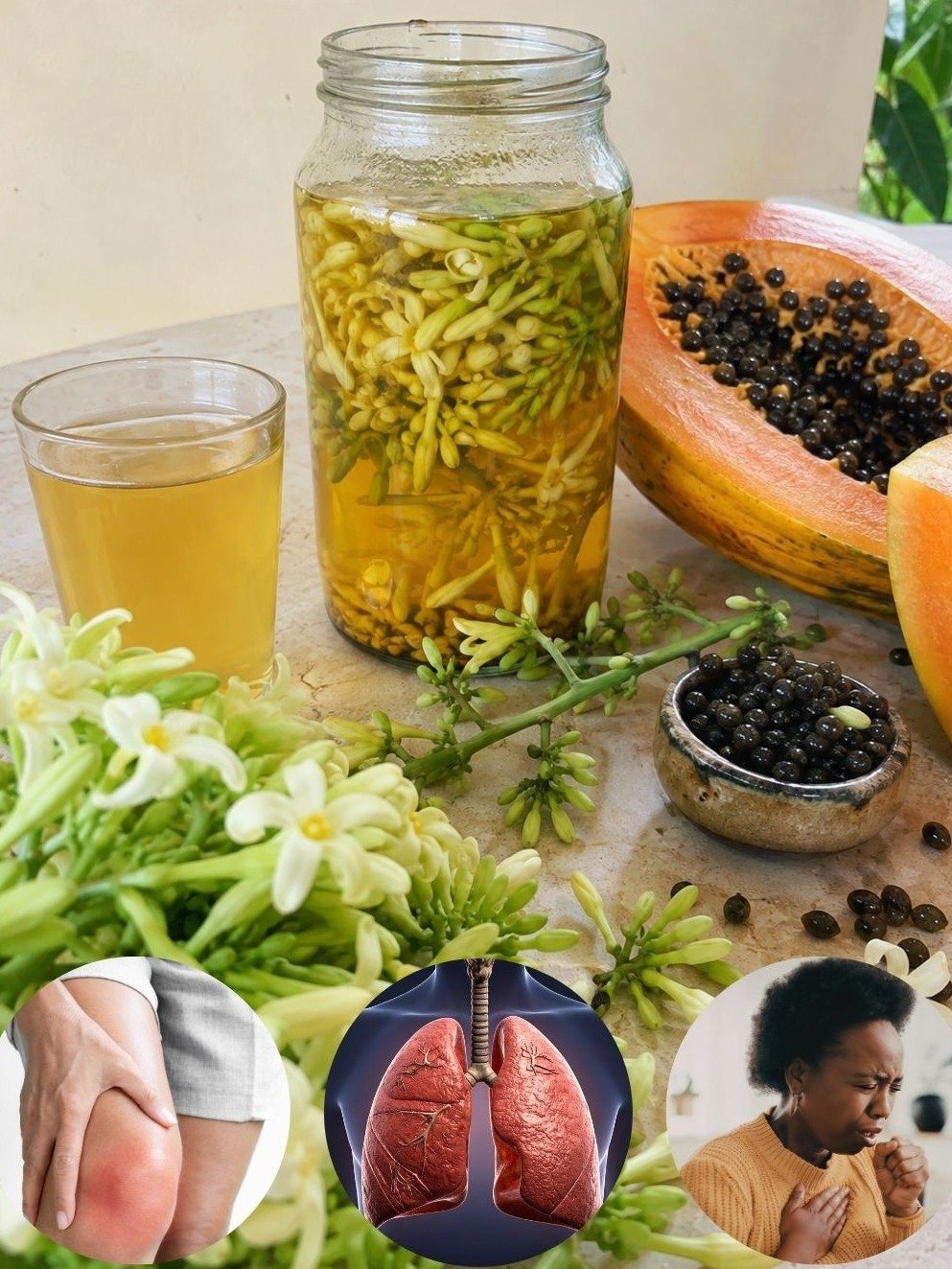 Fleur de papayer : 3 recettes ancestrales oubliées pour booster votre digestion