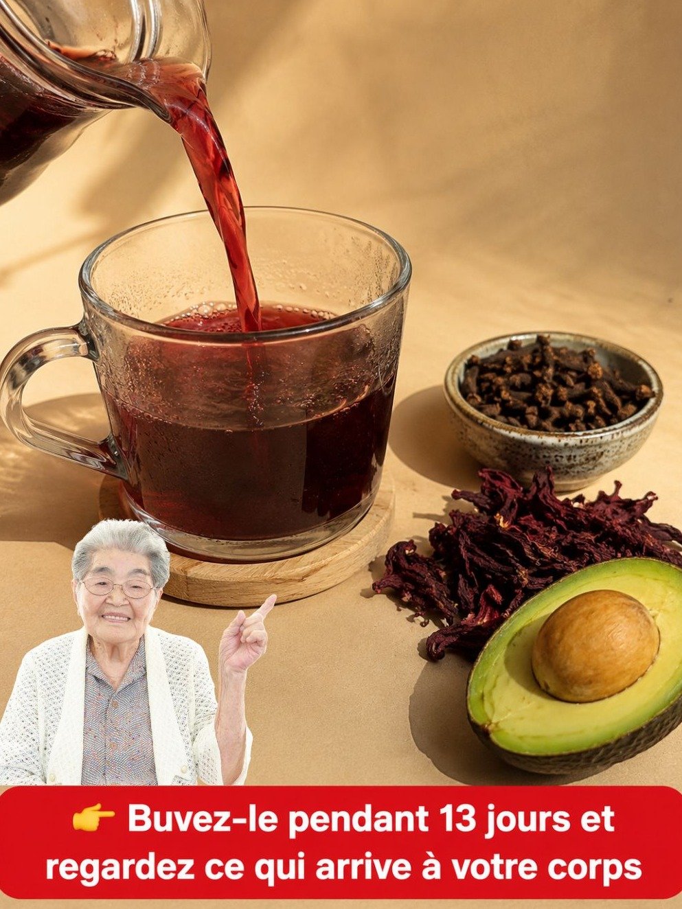 Le Trio Puissant : 12 Bienfaits Insoupçonnés du Noyau d'Avocat, Hibiscus et Clou de Girofle pour une Santé Éclatante (Votre Corps Vous Remerciera !)