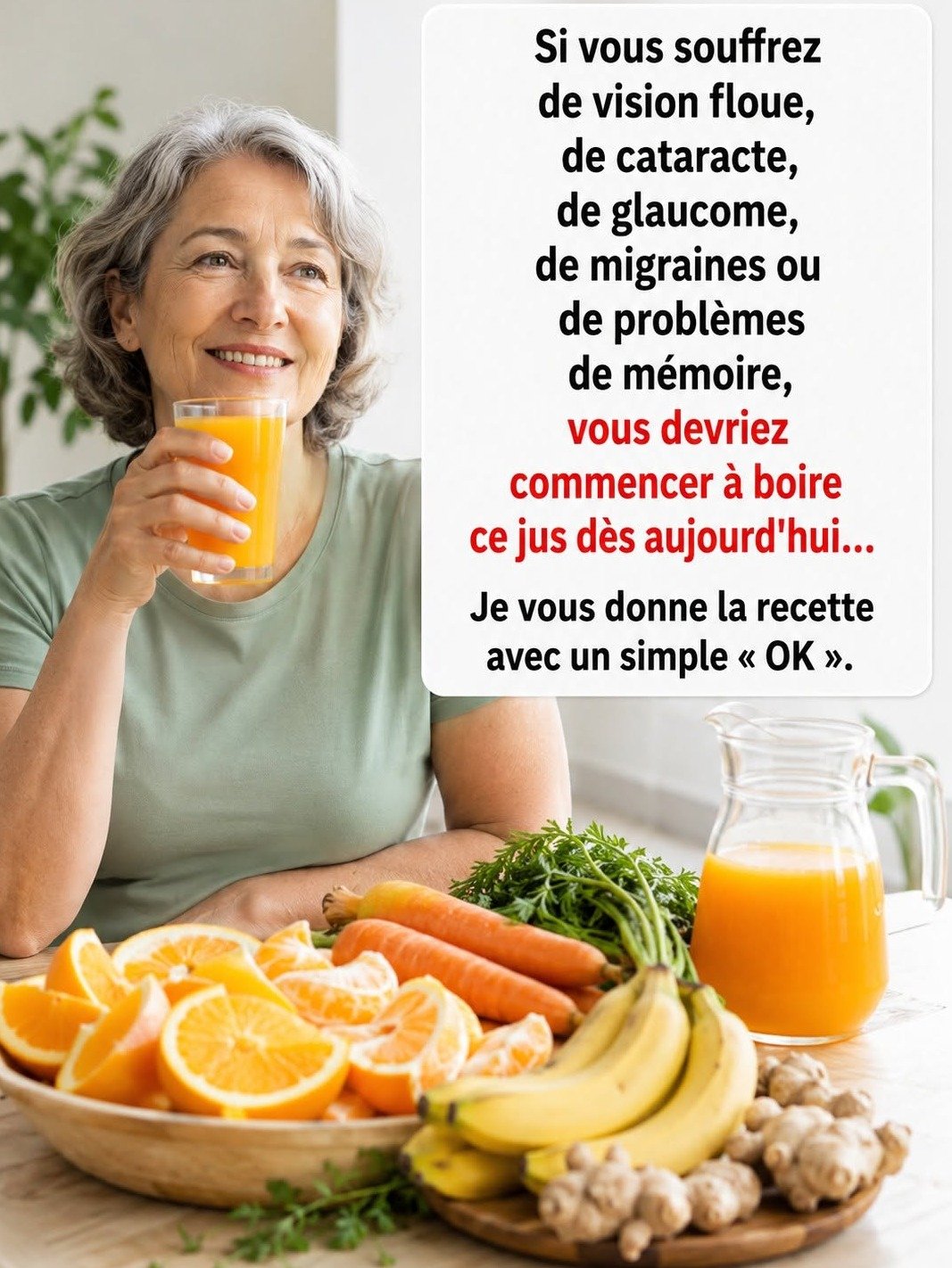 Ce jus BOOSTE ta mémoire et protège ta vue en 5 minutes ! (recette miracle que les médecins cachent)