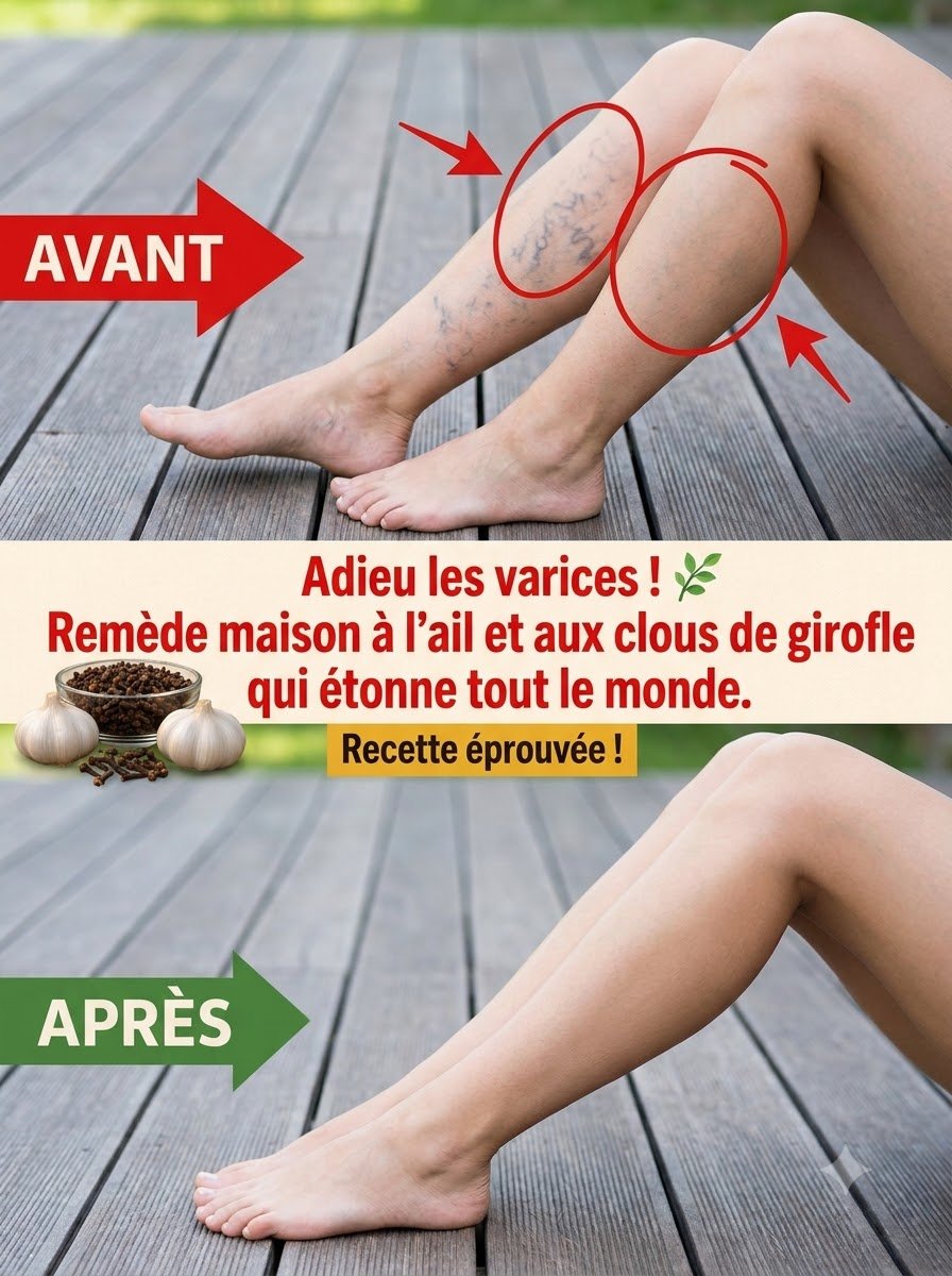 Le Secret Oublié : Ces 3 Ingrédients Vont Éradiquer Vos Varices et Révolutionner Votre Circulation en Seulement 7 Jours !