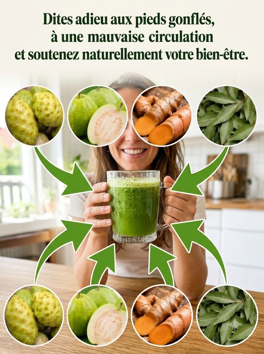 Oubliez la Fatigue et les Pieds Gonflés ! Cette Tisane ANCIENNE de 4 Ingrédients Va Révolutionner Votre Circulation en Seulement 15 Jours (Le Secret Que Personne Ne Vous Dit !)