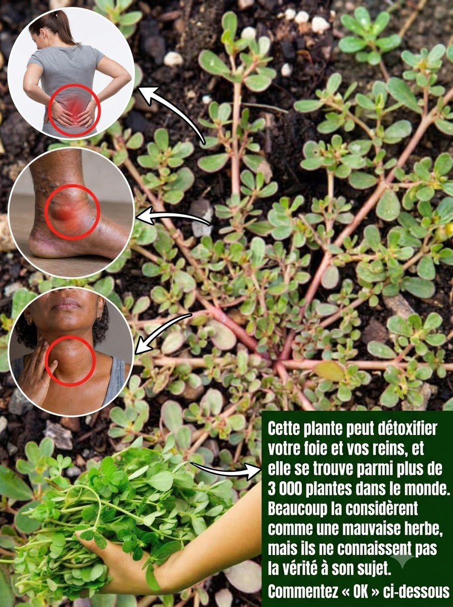 Arrêtez de la jeter ! Cette 'mauvaise herbe' est le SUPER-ALIMENT SECRET que vous marchez dessus chaque jour 🌿