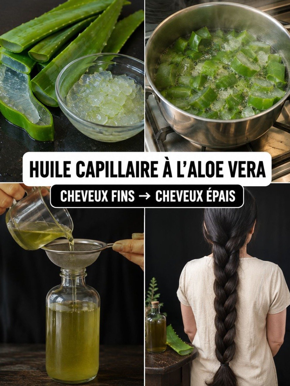Adieu cheveux cassants : La recette secrète à l'aloe vera pour une crinière de rêve !