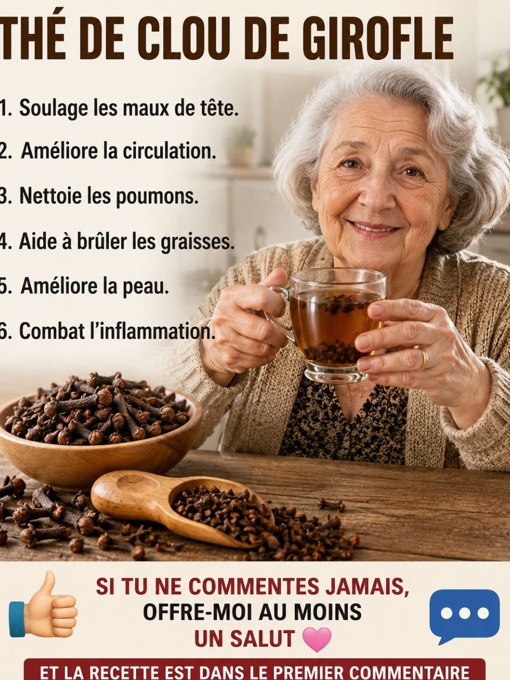 Le secret épicé que vous devriez infuser ce soir : Pourquoi le thé aux clous de girofle fait fureur !