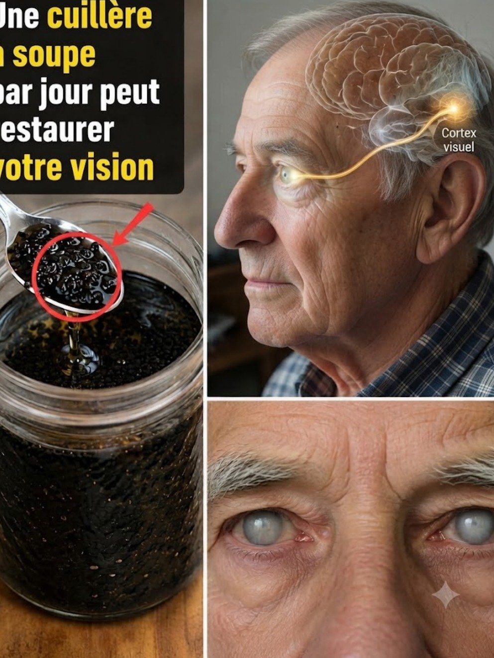 LE CHOC : Une Seule Cuillère de Graines de Lin Peut Réveiller Vos Yeux ET Votre Mémoire. La Vérité Que L'On Cache ?