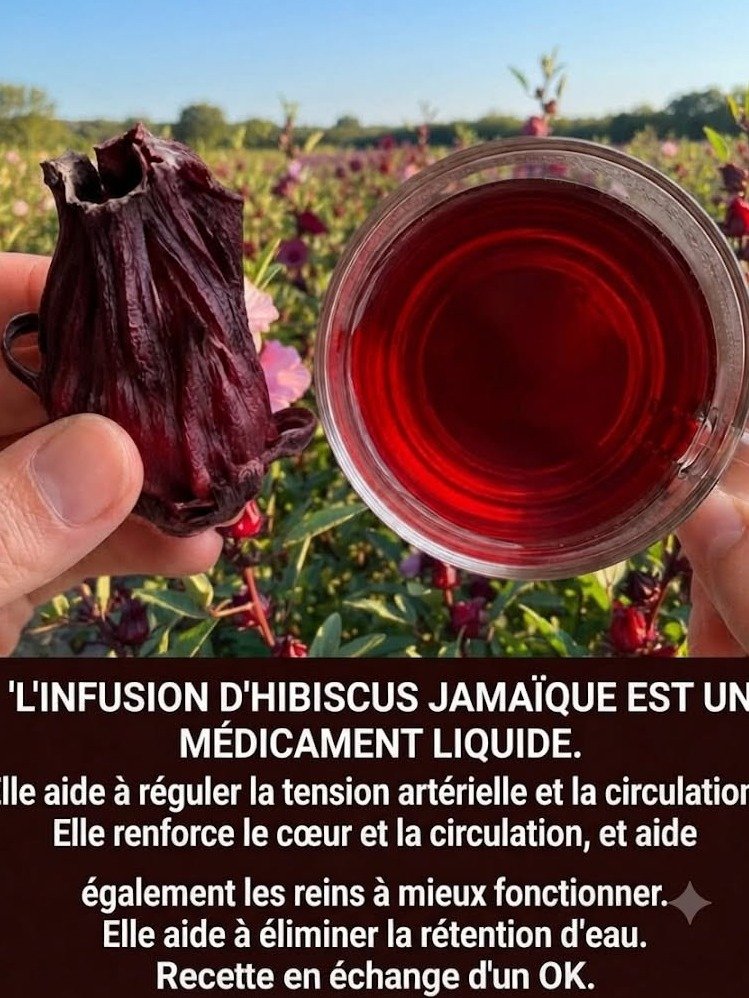 Oubliez le Café : Cette Fleur Incroyable Va Révolutionner Votre Santé (Les 7 Bienfaits Inattendus de l'Hibiscus à Connaître ABSOLUMENT !)