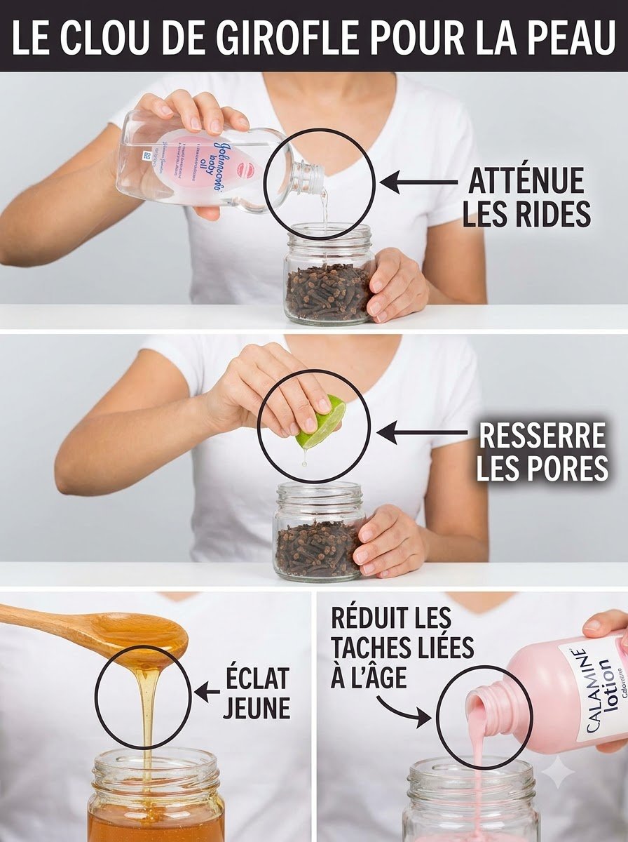 Le Secret Insoupçonné pour une Peau Parfaite : 4 Recettes Maison au Clou de Girofle qui Vont Révolutionner Votre Routine Beauté !