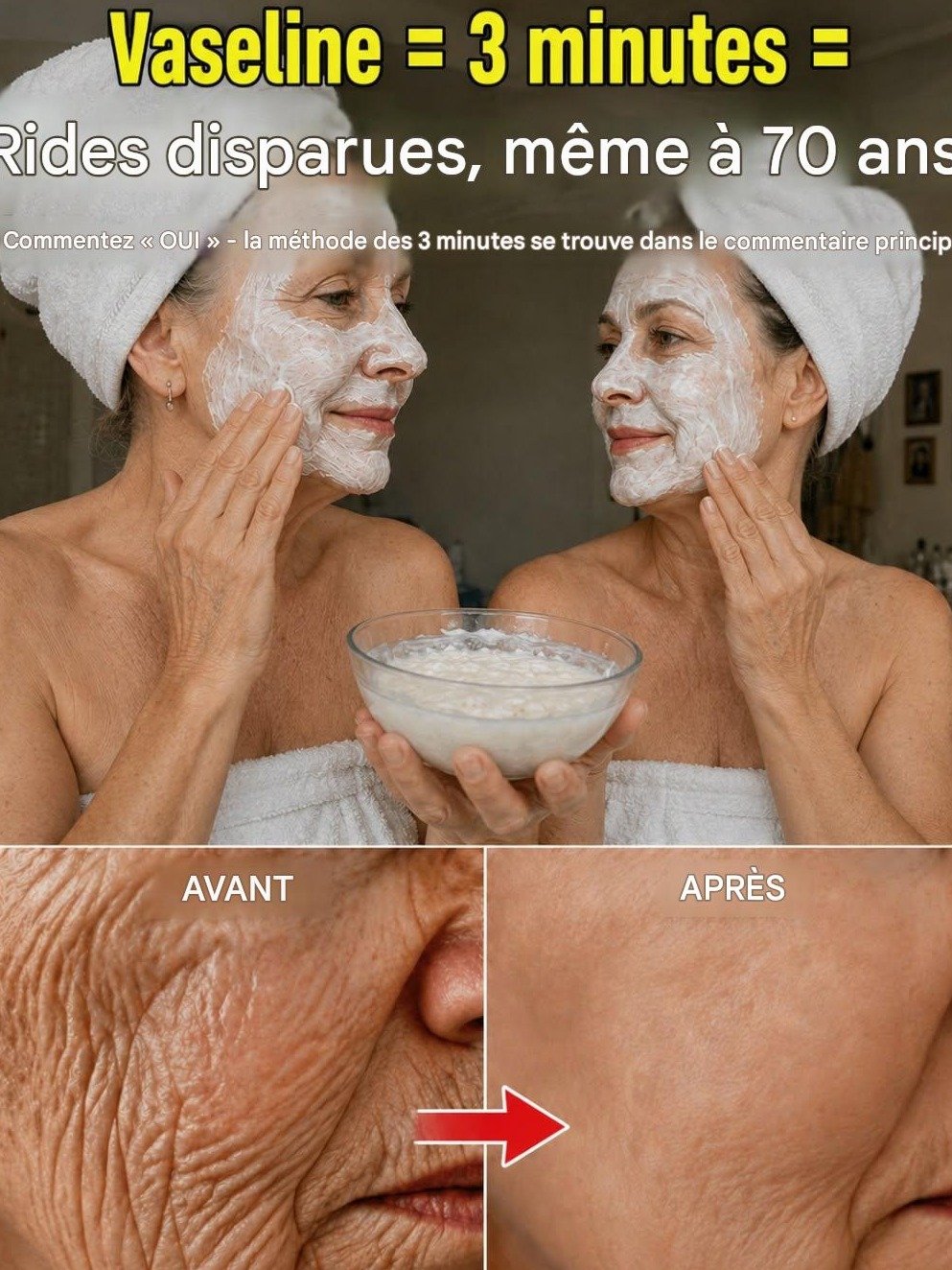 Stop tout ! Ce secret viral à la vaseline lisse vos rides en 3 minutes : La transformation que votre peau attendait !