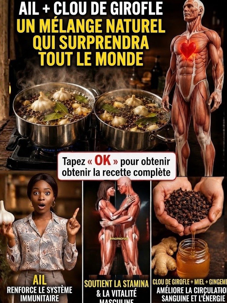 Le mélange miracle au gingembre et clous de girofle : 18 bienfaits incroyables pour votre santé